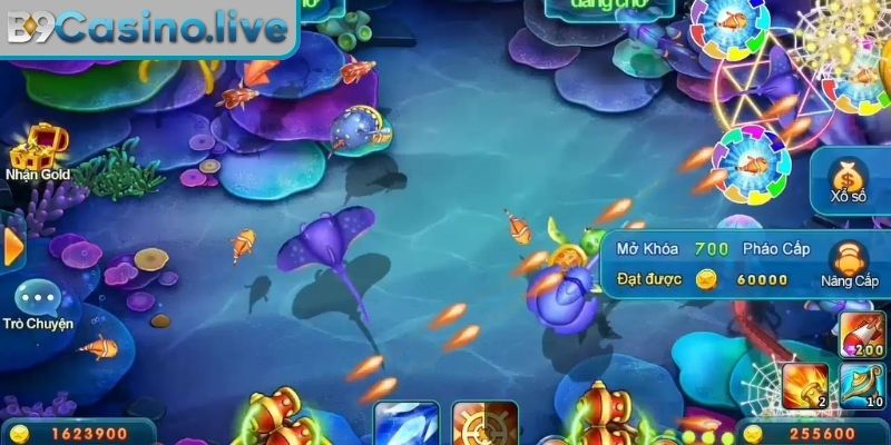 Ưu tiên bắn cá bơi chậm