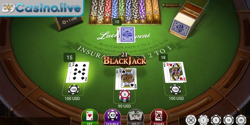 Blackjack B9casino Online – Bí Quyết Thắng Lớn Như Cao Thủ 3 Áp dụng kinh nghiệm chơi Blackjack B9Casino online từ cao thủ